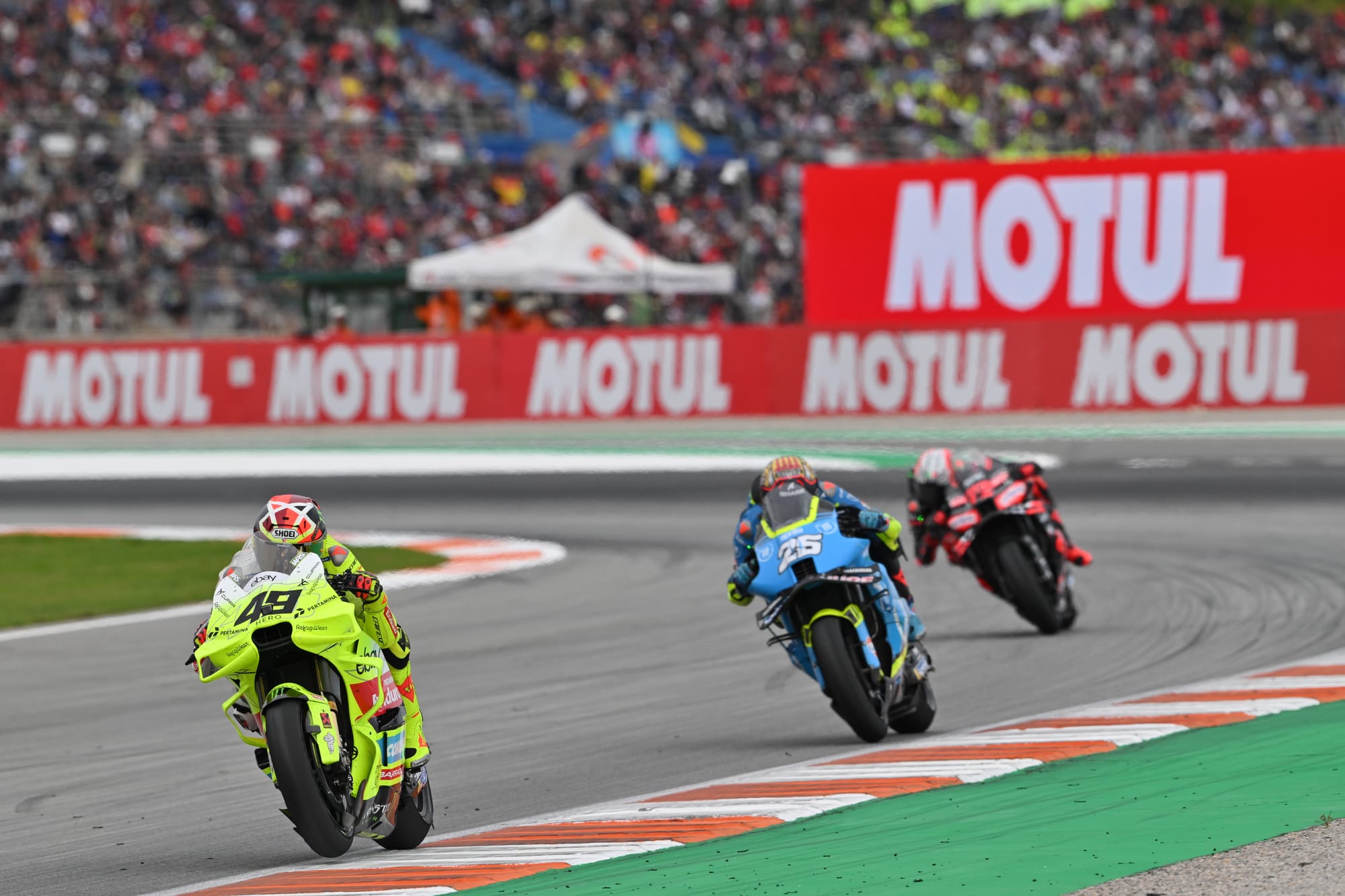 MotoGP: Saturday Sprint Full Results, Alex Marquez Fights off Acosta
