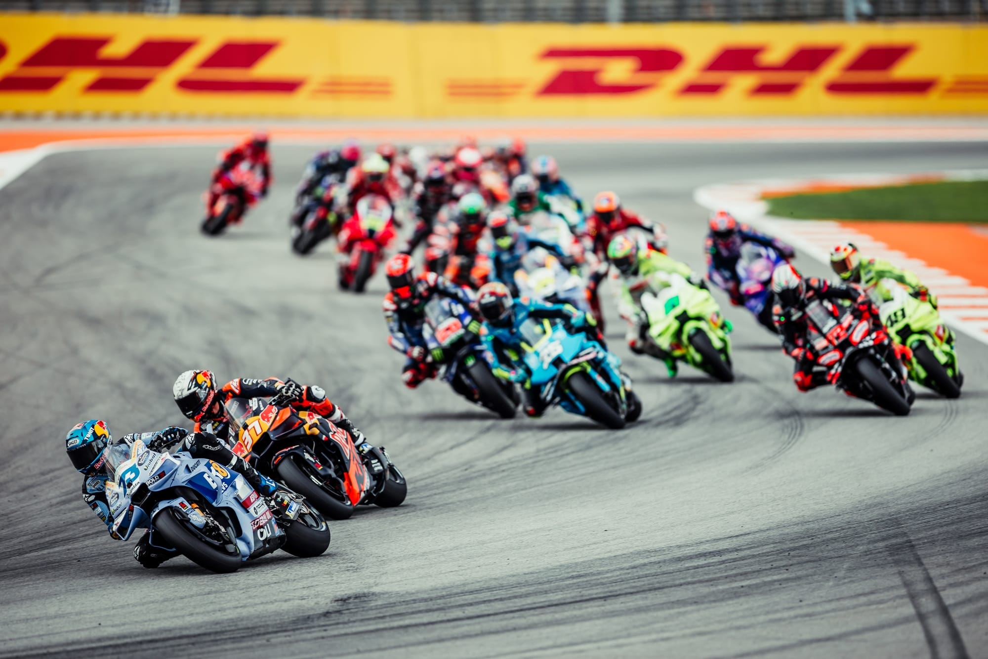 MotoGP: Saturday Sprint Full Results, Alex Marquez Fights off Acosta