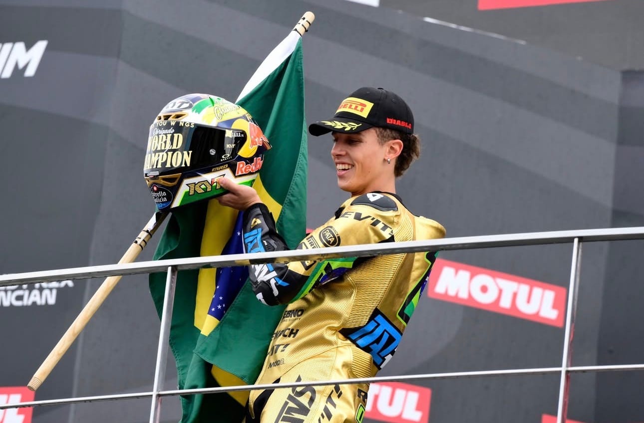 Moto2: Diogo Moreira Becomes the First World Champion from Brazil Winning the Moto2 Crown