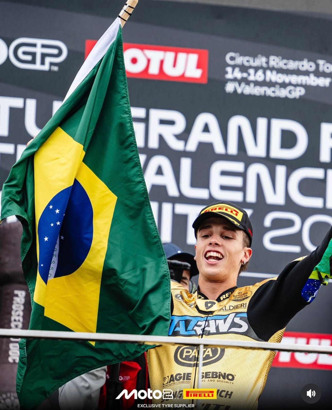 Moto2: Diogo Moreira Becomes the First World Champion from Brazil Winning the Moto2 Crown