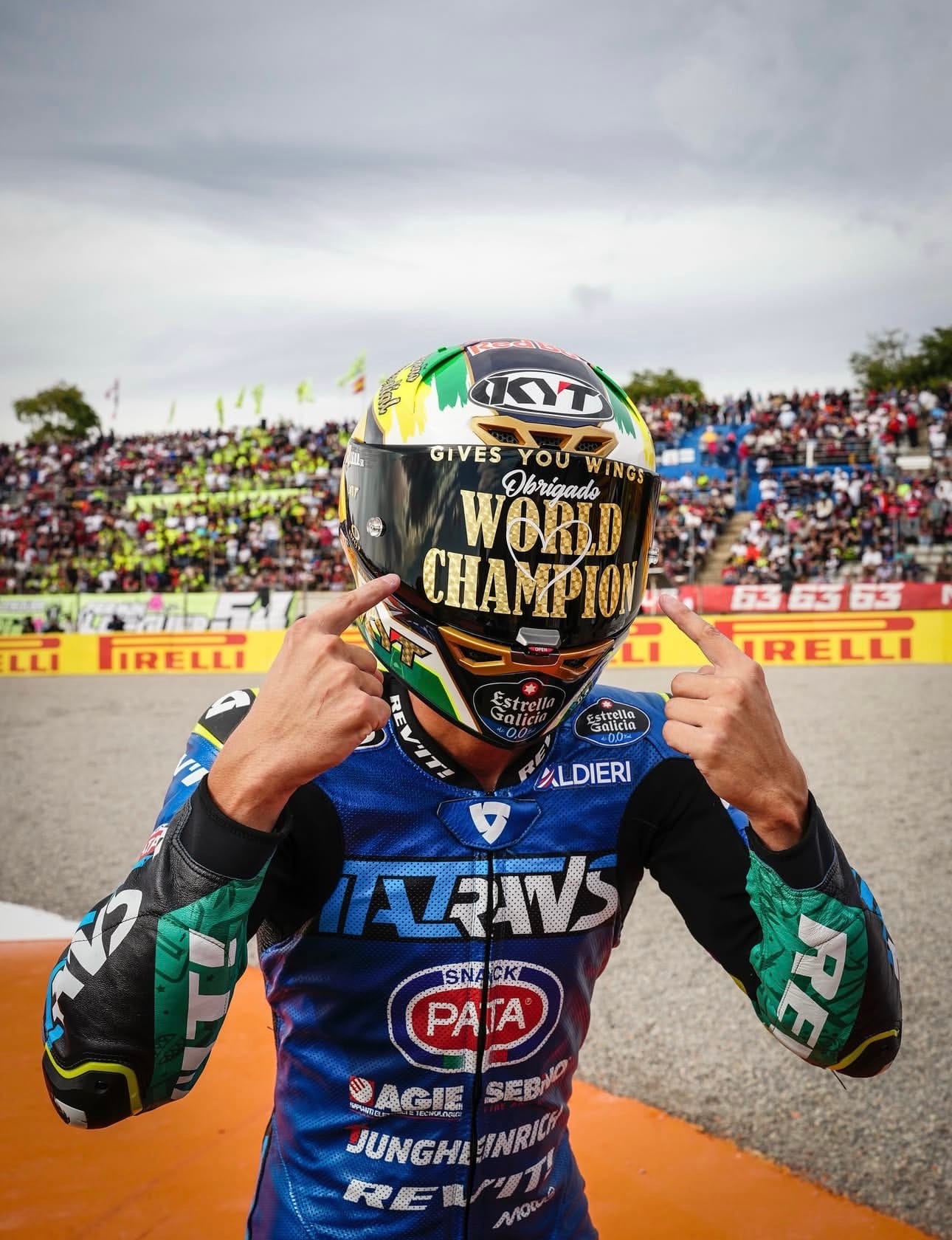 Moto2: Diogo Moreira Becomes the First World Champion from Brazil Winning the Moto2 Crown