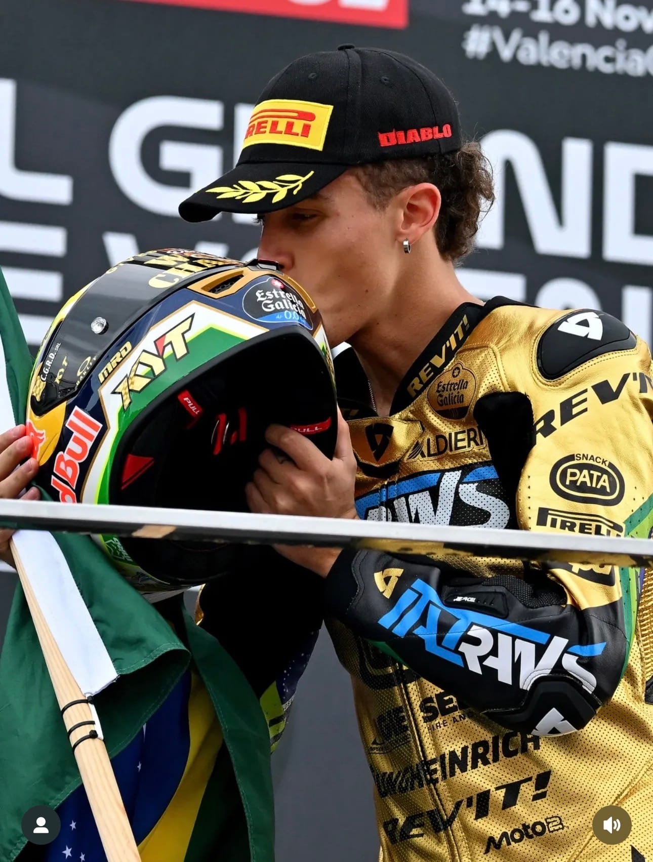 Moto2: Diogo Moreira Becomes the First World Champion from Brazil Winning the Moto2 Crown