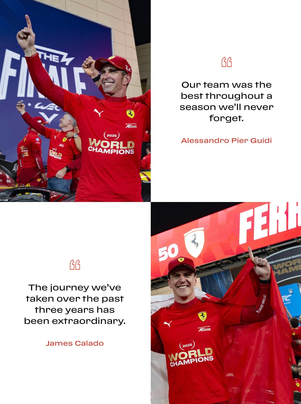 Ferrari Crowned FIA WEC World Champions: A Prancing Horse Triumph in Bahrain