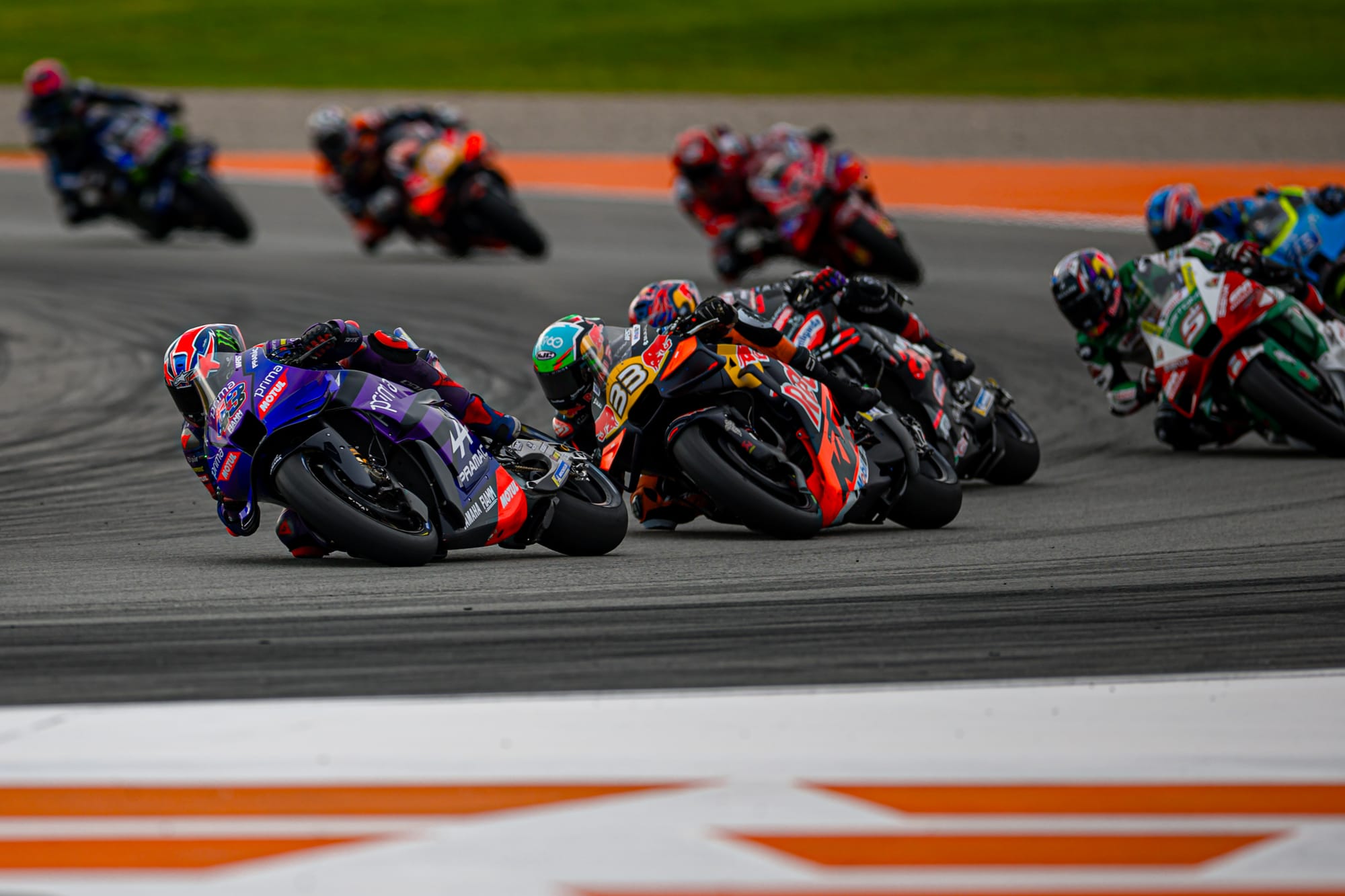 MotoGP: Saturday Sprint Full Results, Alex Marquez Fights off Acosta