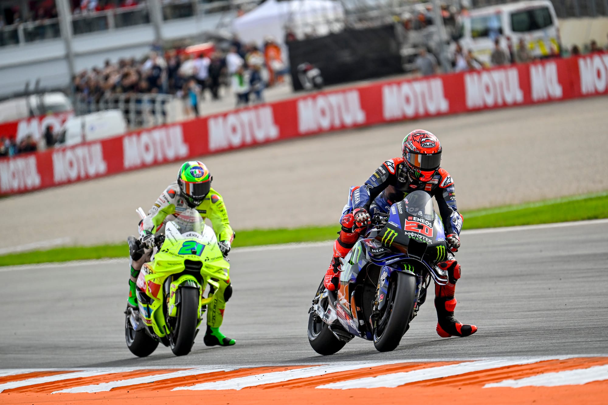 MotoGP: Saturday Sprint Full Results, Alex Marquez Fights off Acosta