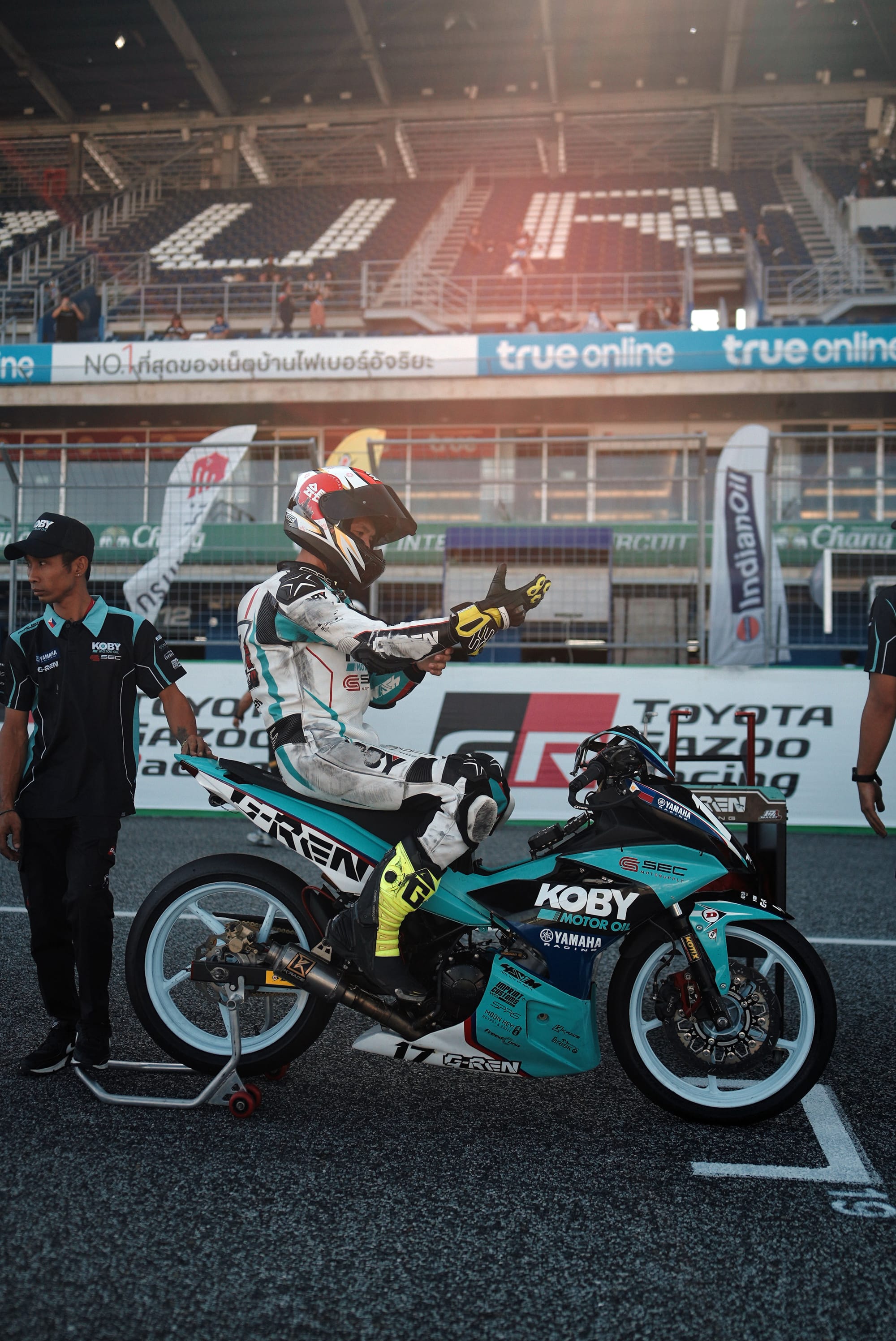 Filipino Riders' Results: FIM ARRC Round 6 Race 2 in Thailand, JE Gets Podium