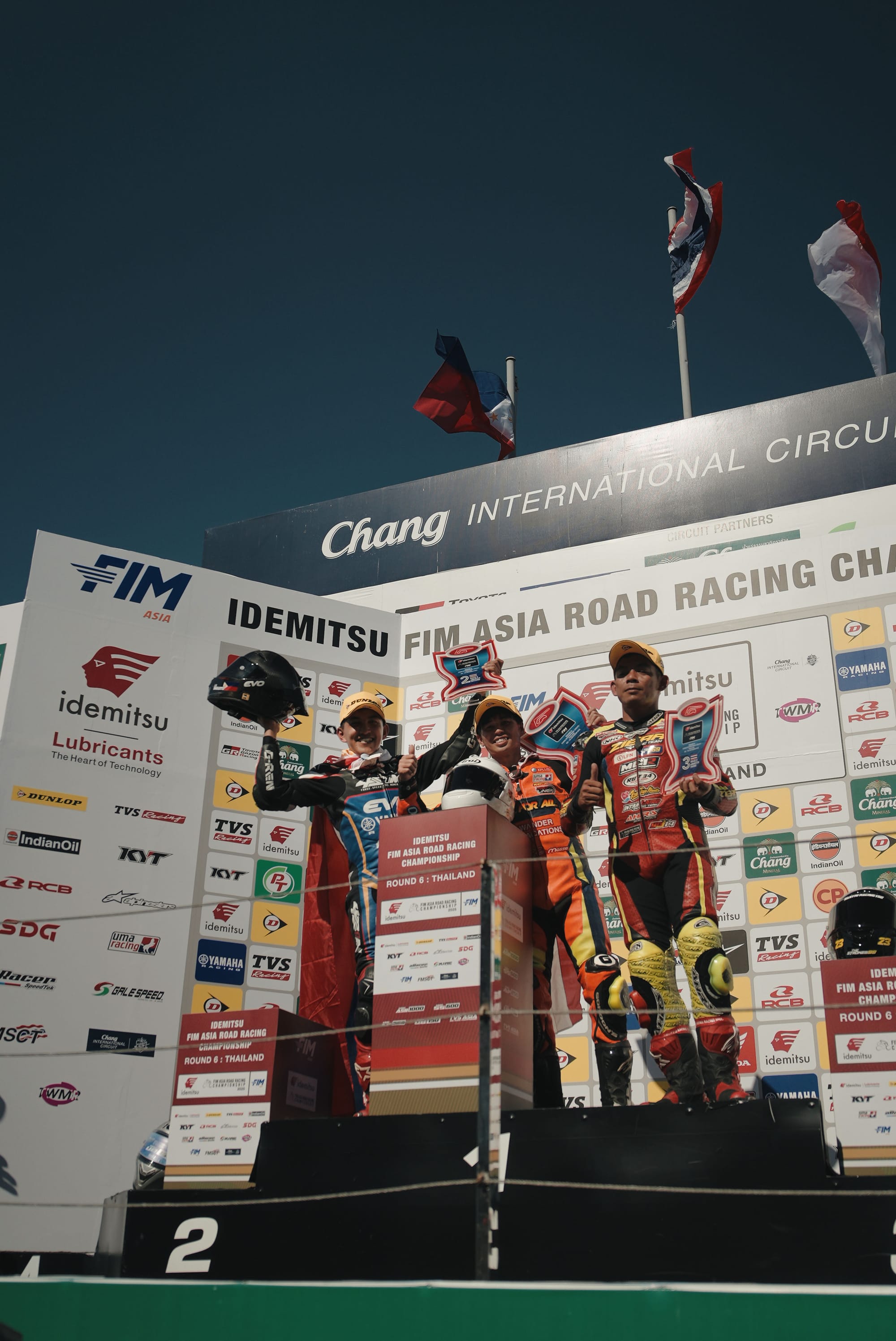 Filipino Riders' Results: FIM ARRC Round 6 Race 2 in Thailand, JE Gets Podium