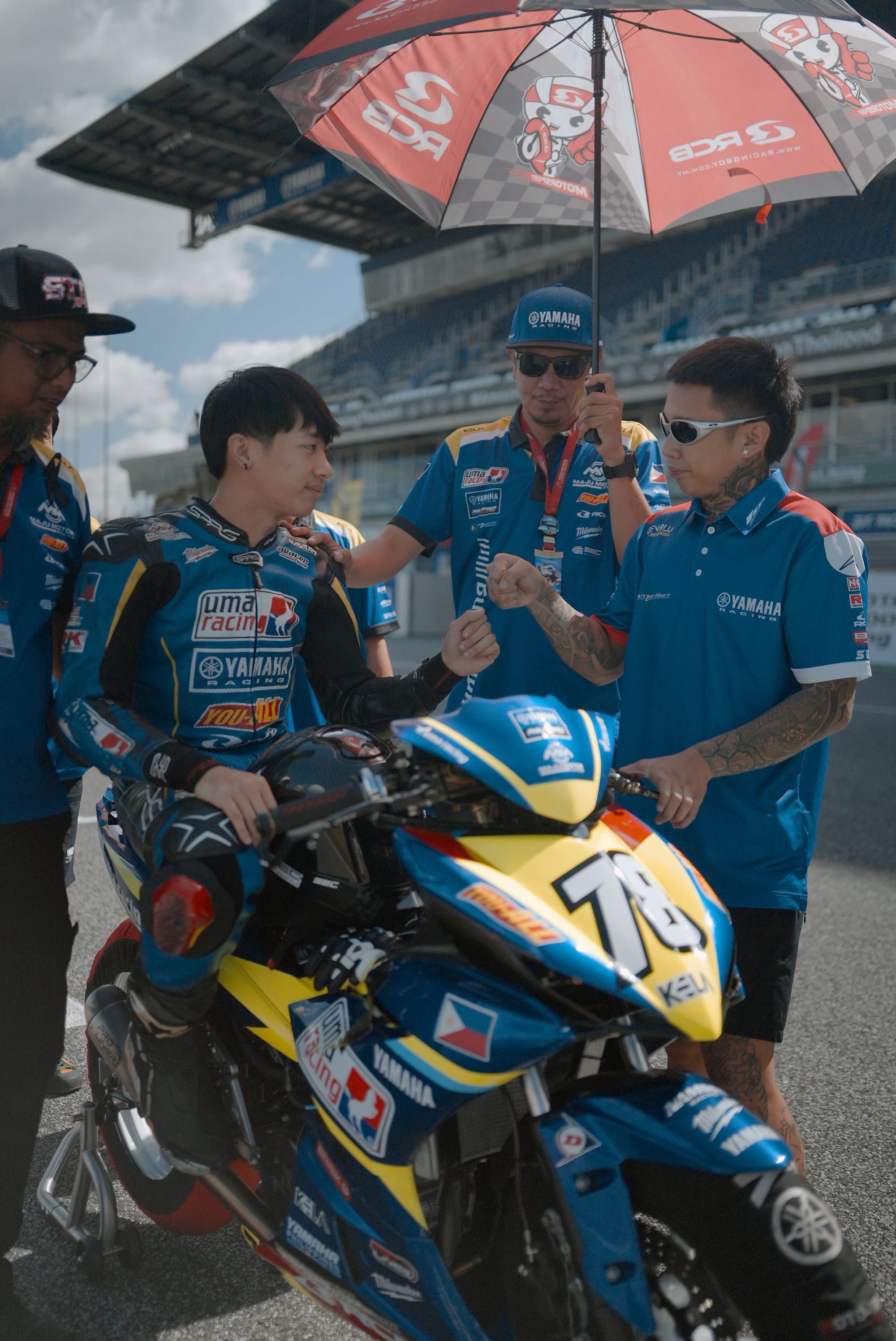 Filipino Riders Deliver Strong Performances in Race 1 at FIM ARRC Buriram Finale