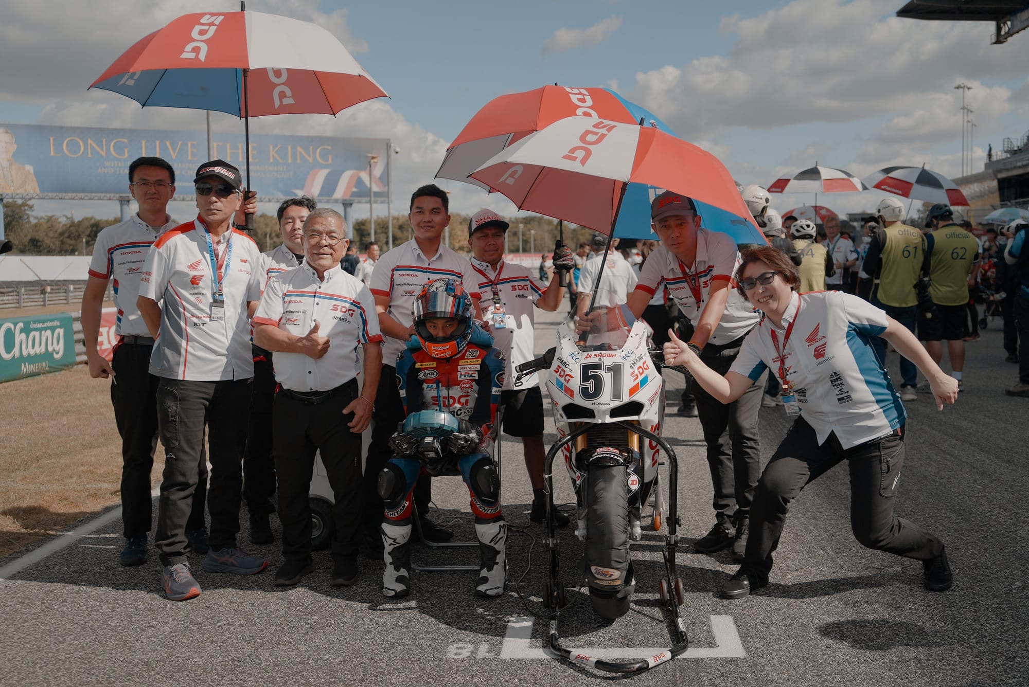 Filipino Riders Deliver Strong Performances in Race 1 at FIM ARRC Buriram Finale