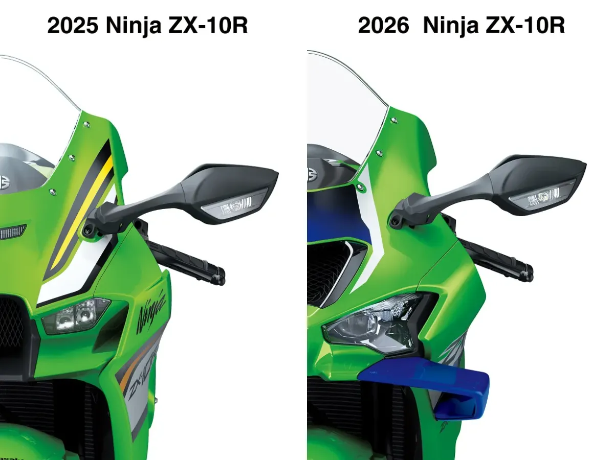 EICMA 2025: Kawasaki's Winged Ninjas Swoop In – 2026 ZX-10R and ZX-10RR with new look!