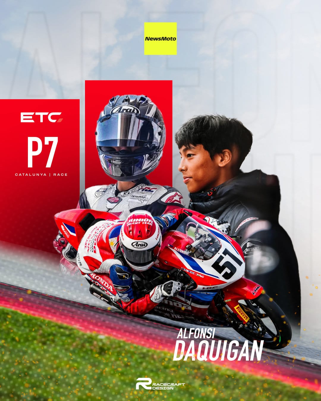 ETC: Daquigan's Gritty P7 Caps Memorable European Talent Cup in Catalunya