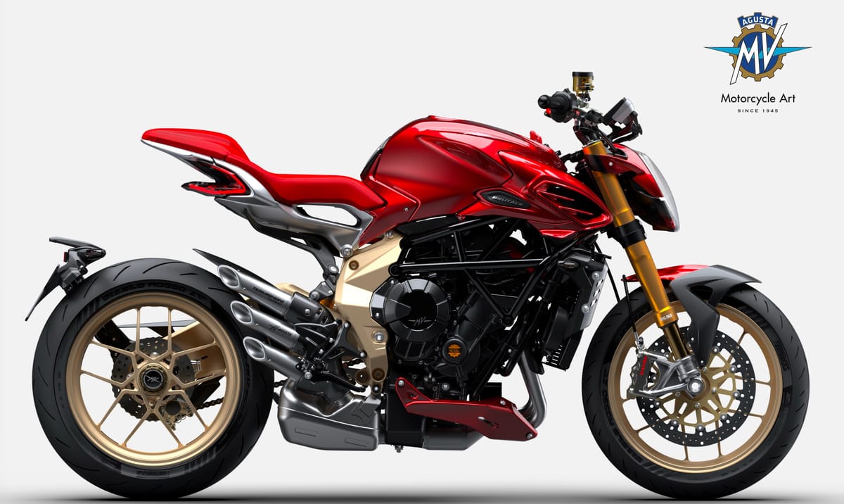 EICMA 2025: MV Agusta Debuts All-New MY26 Brutale Serie Oro, new 931cc Triple Engine!