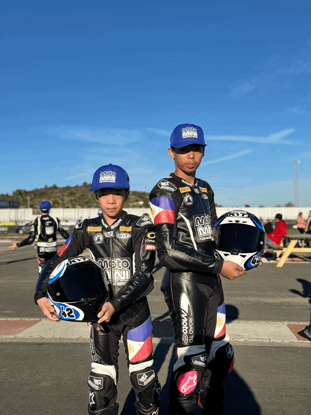 Two Young Filipino Riders join the FIM MotoMini World Series 2025 in Valencia