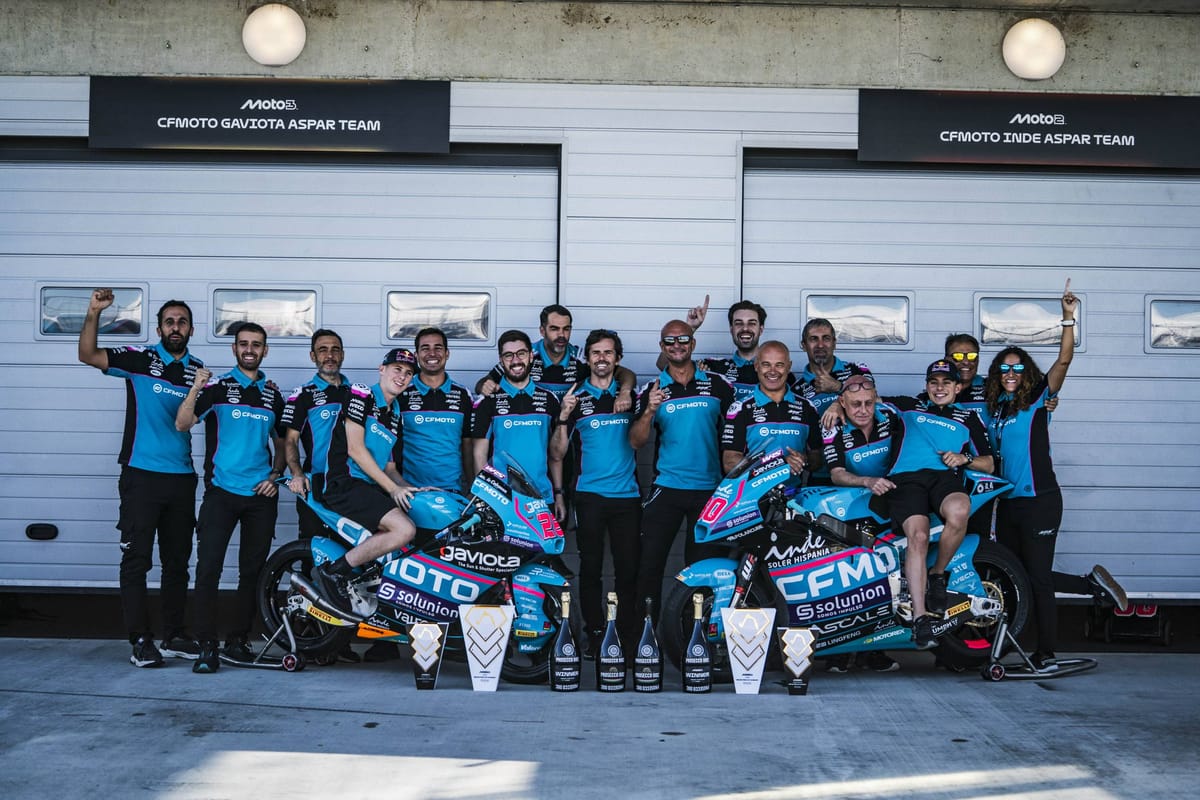 CFMOTO and Aspar Team Lock in Long-Term Future: Partnership Extended to 2031