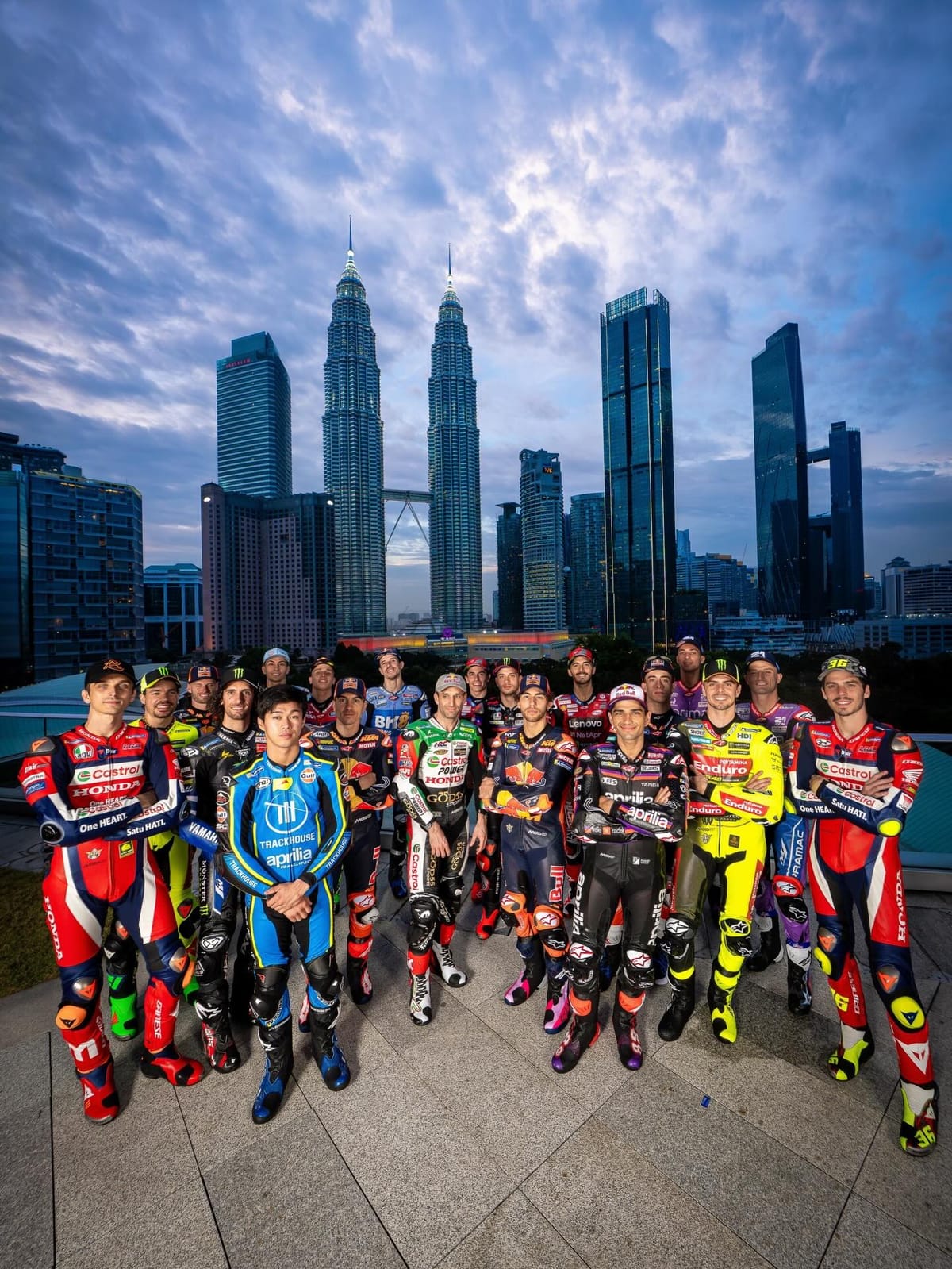 MotoGP: 2026 Teams Ignite Under the KL Twin Towers, Close to Fans