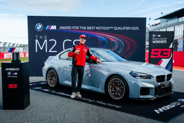 MotoGP: Marc Márquez Wins his 8th BMW M Car!