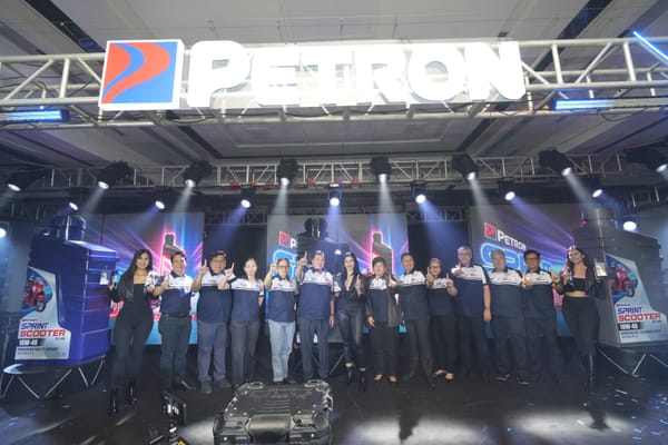 Petron Launches New Sprint Scooter Oil at Manila Event